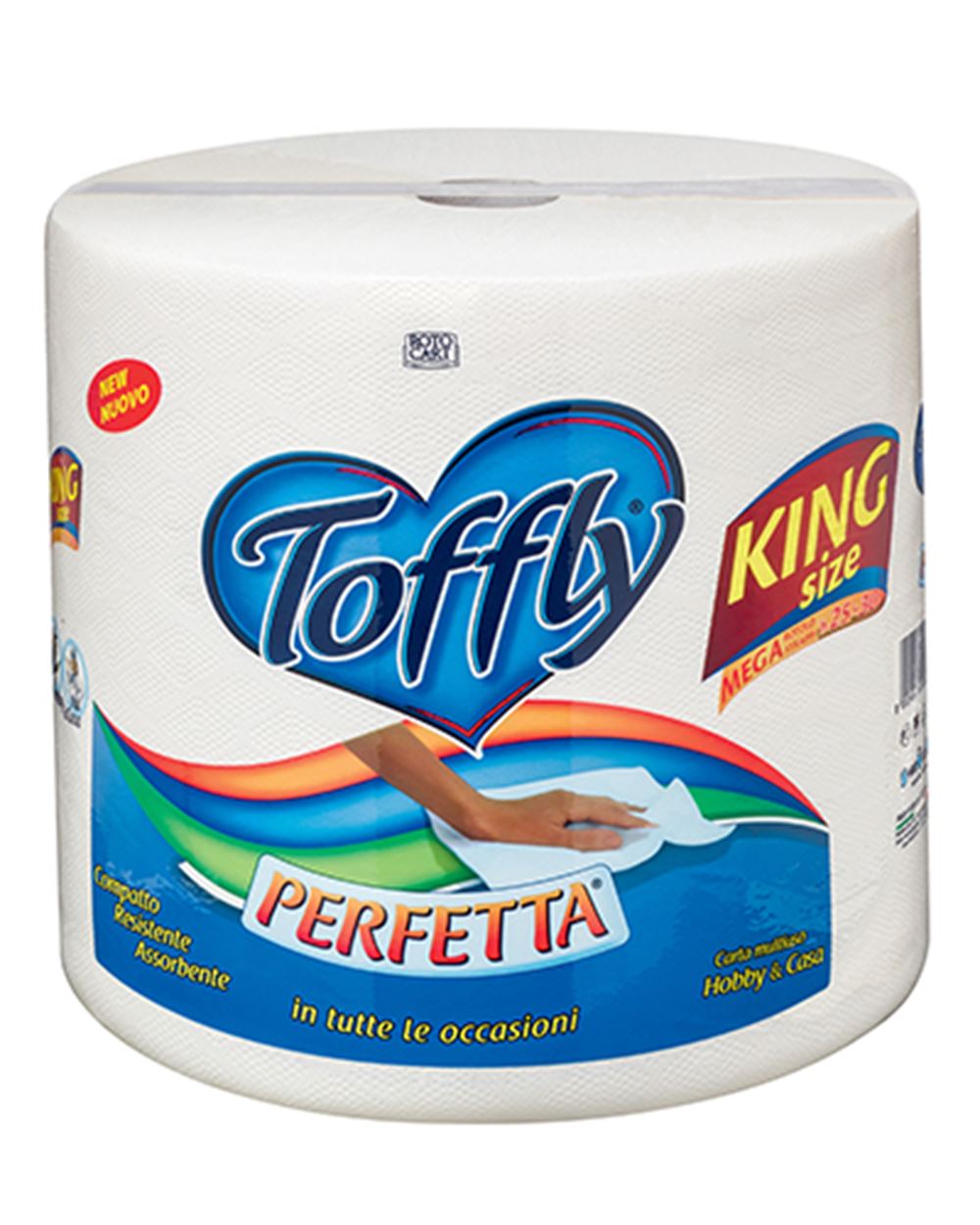 BOBINA CARTA PERFETTA 2 VELI TOFFLY 