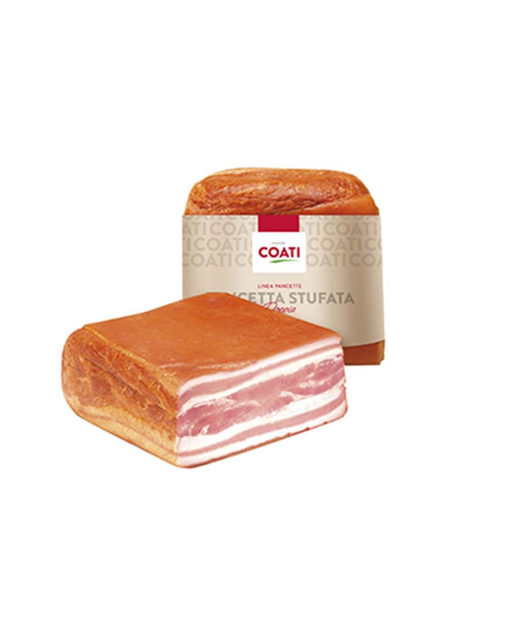 PANCETTA STUFATA DOPPIA 1/2 SOTTOVUOTO COATI al kg 