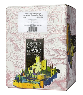 VINO ROSSO IGT BAG IN BOX CANTINA DI NOMI 10 l VINO ROSSO IGT BAG IN BOX CANTINA DI NOMI 10 l