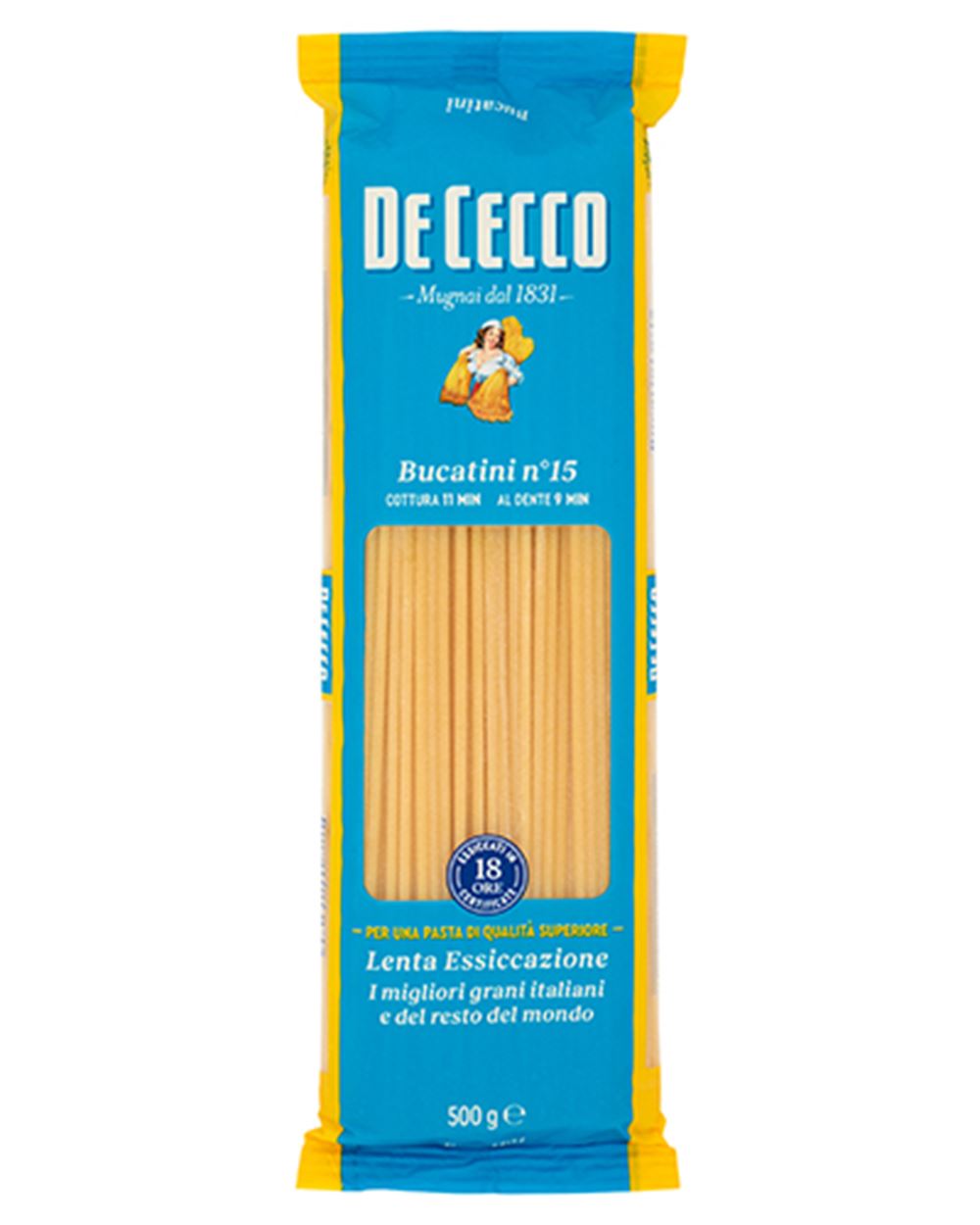 BUCATINI N.15  DE CECCO 500 g 