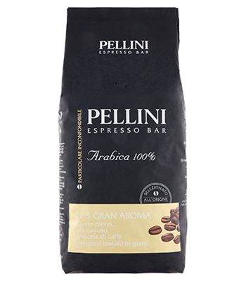 CAFFE' IN GRANI ESPRESSO BAR GRAN AROMA PELLINI 1 kg CAFFE' IN GRANI ESPRESSO BAR GRAN AROMA PELLINI 1 kg