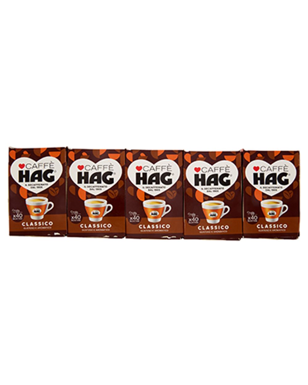 CAFFE' HAG 200 X 6,5 g 