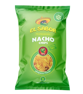 NACHO CHIPS JALAPENO EL SABOR 425 g NACHO CHIPS JALAPENO EL SABOR 425 g