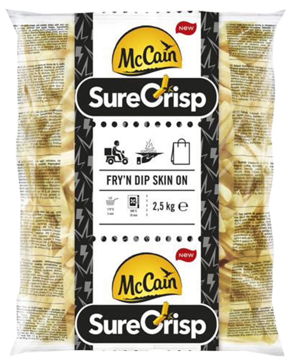 SURECRISP PATATE "FRY'N DIP" CON BUCCIA MC CAIN  2,5 kg 