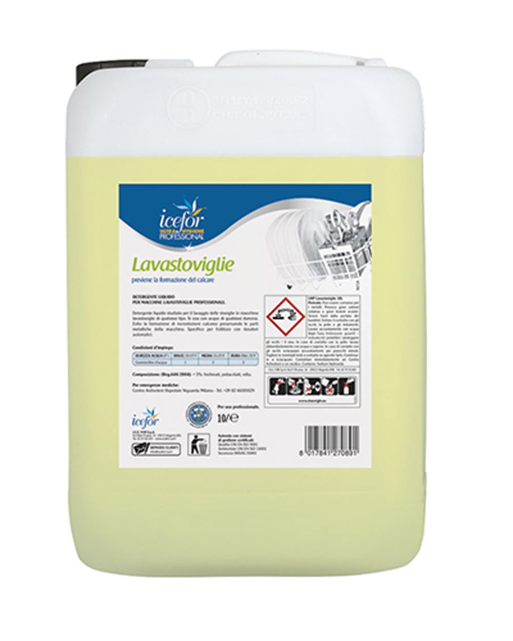 DETERSIVO LAVASTOVIGLIE  ICE FOR 10 l 