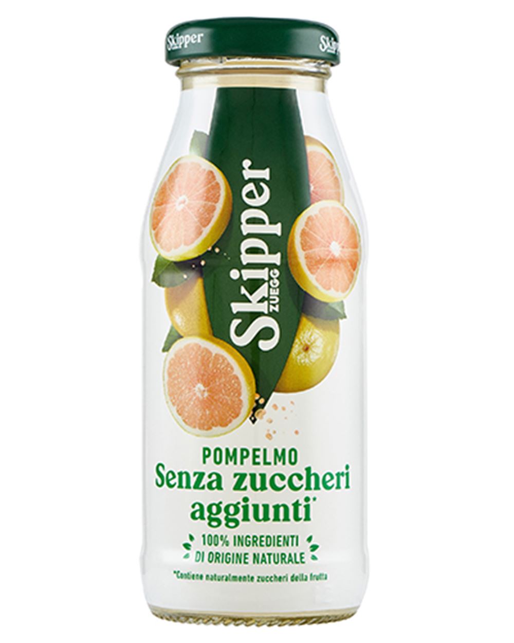SKIPPER SENZA ZUCCERI AGGIUNTI POMPELMO  ZUEGG 200 ml 
