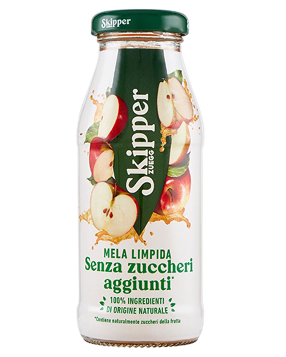 SKIPPER SENZA ZUCCERI AGGIUNTI MELA LIMPIDA ZUEGG 200 ml 