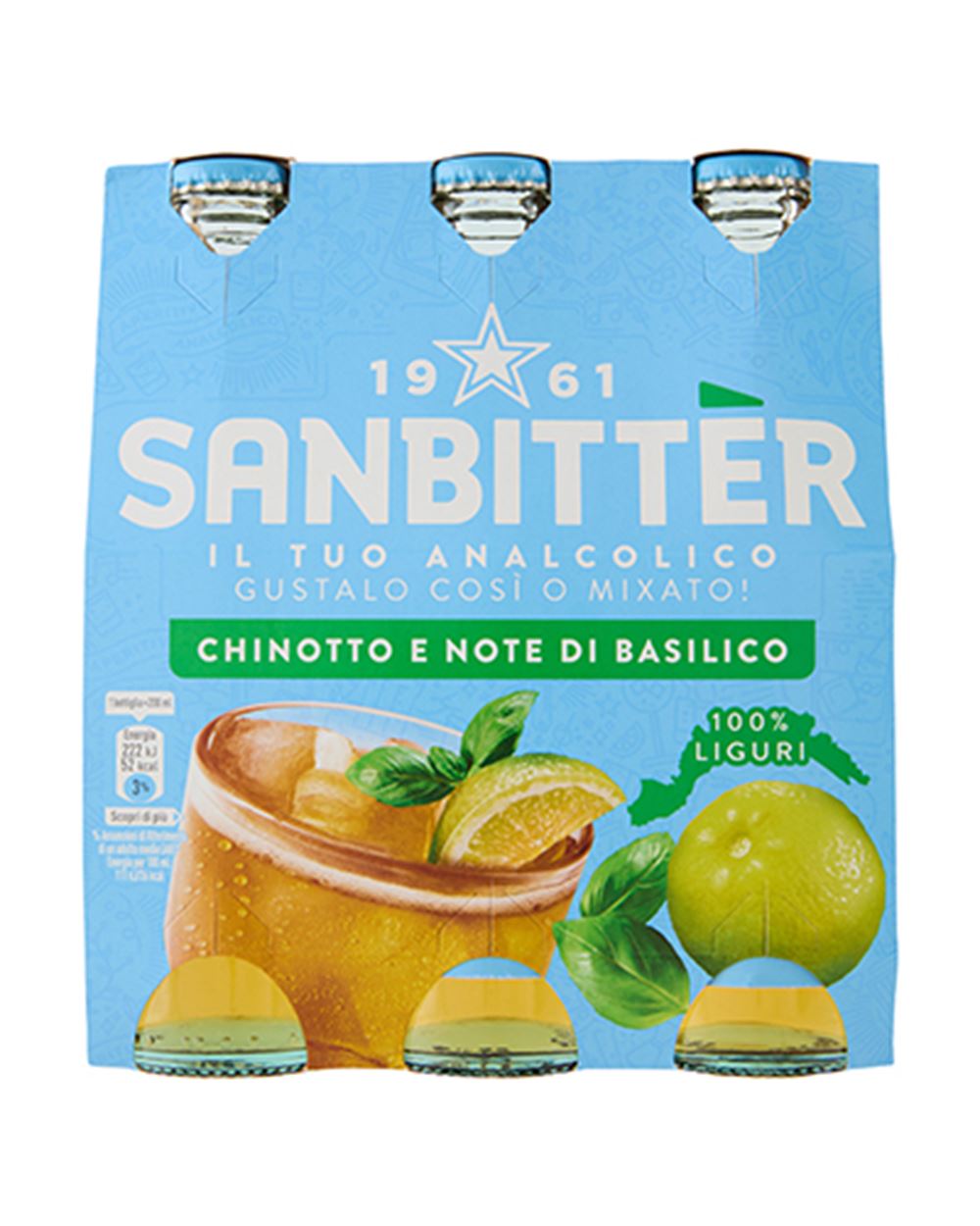 ISPIRAZIONE LIGURE  SAN BITTER 3 X 20 cl 