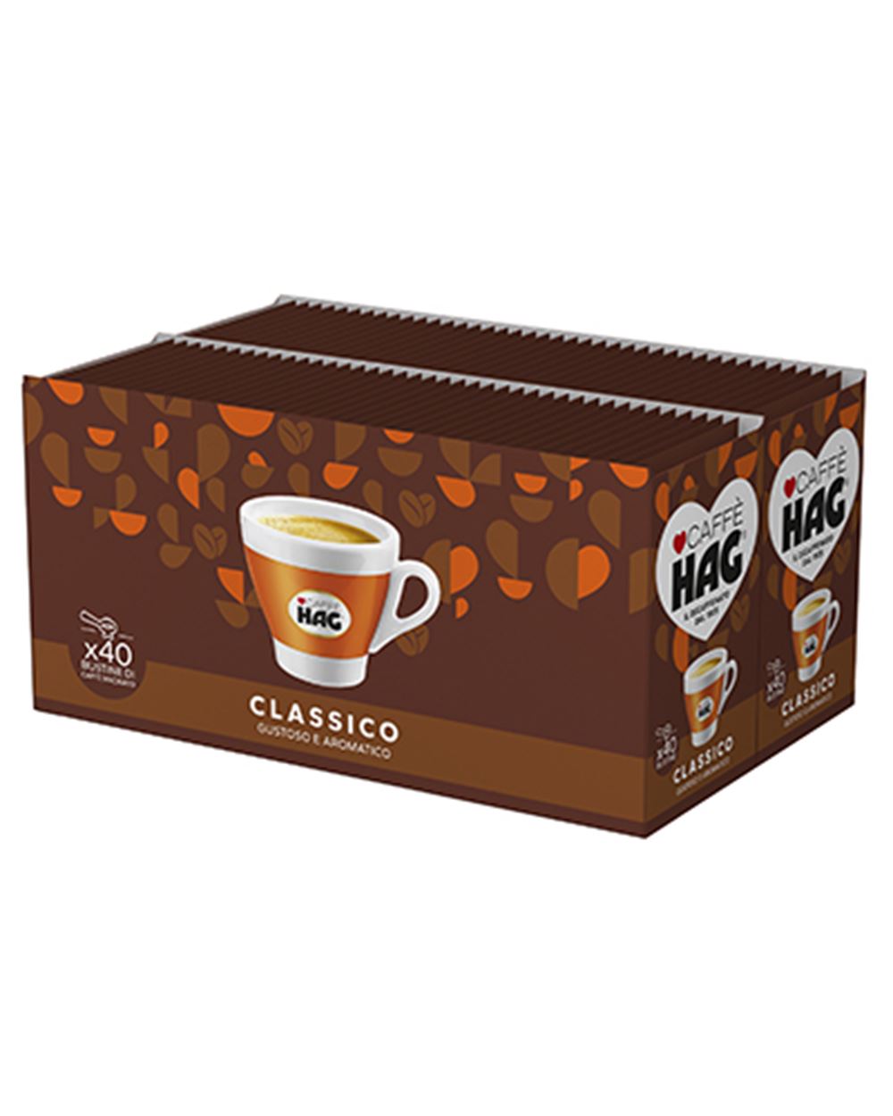 CAFFÈ DECAFFEINATO HAG 2 X 40 X 6,5 kg 