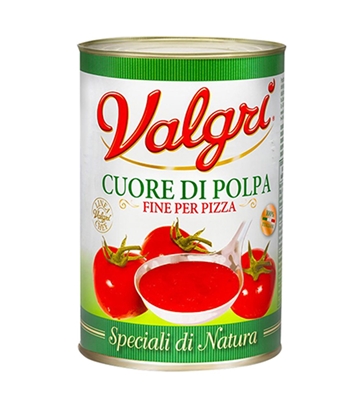 POLPA DI POMODORO PER PIZZA VALGRI' 4 kg POLPA DI POMODORO PER PIZZA VALGRI' 4 kg
