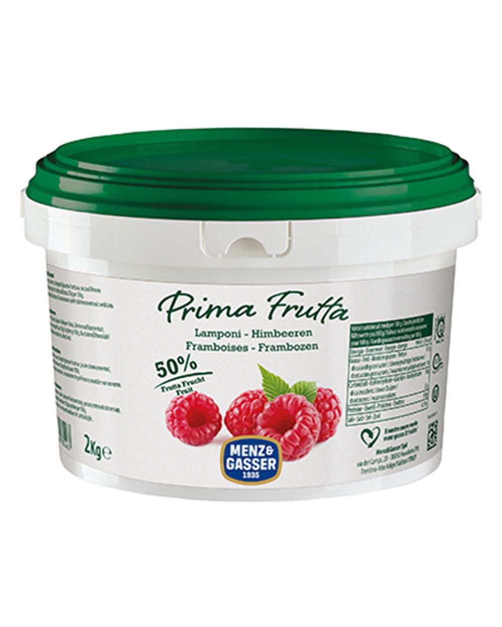 CONFETTURA EXTRA 50% LAMPONE MENZ & GASSER 2 kg 