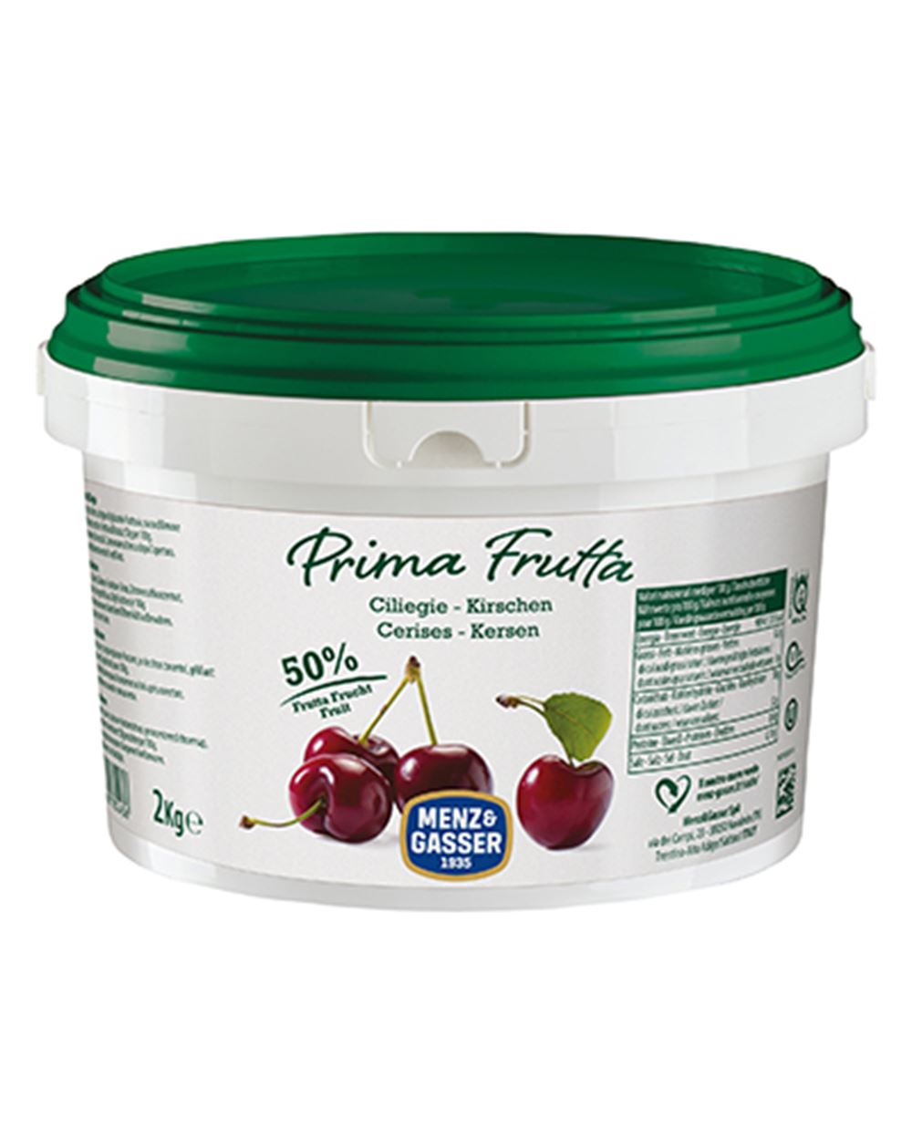 CONFETTURA EXTRA 50% CILIEGIA MENZ & GASSER 2 kg 