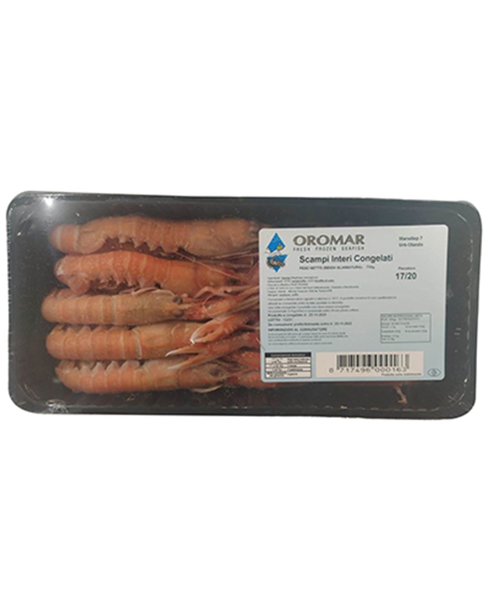 SCAMPI 17/20  750 g 