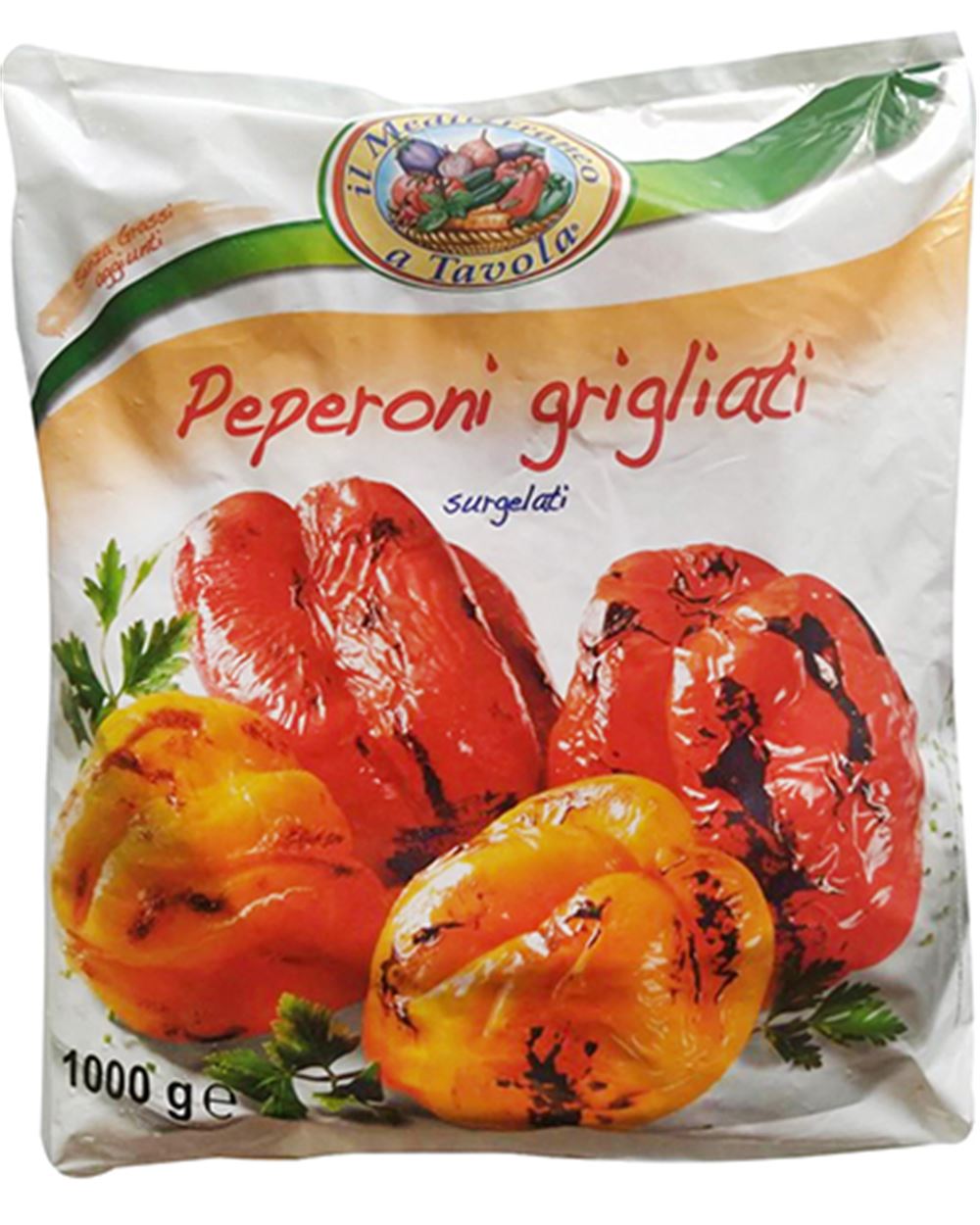 PEPERONI GRIGLIATI     IL MEDITERRANEO A TAVOLA 1 kg 