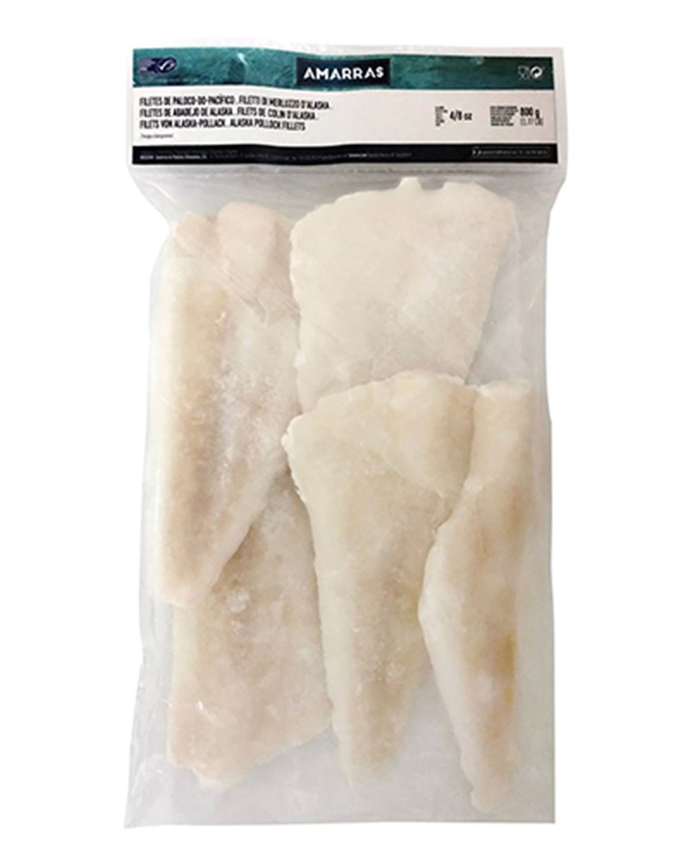 FILETTO DI MERLUZZO D'ALASKA 800 g 