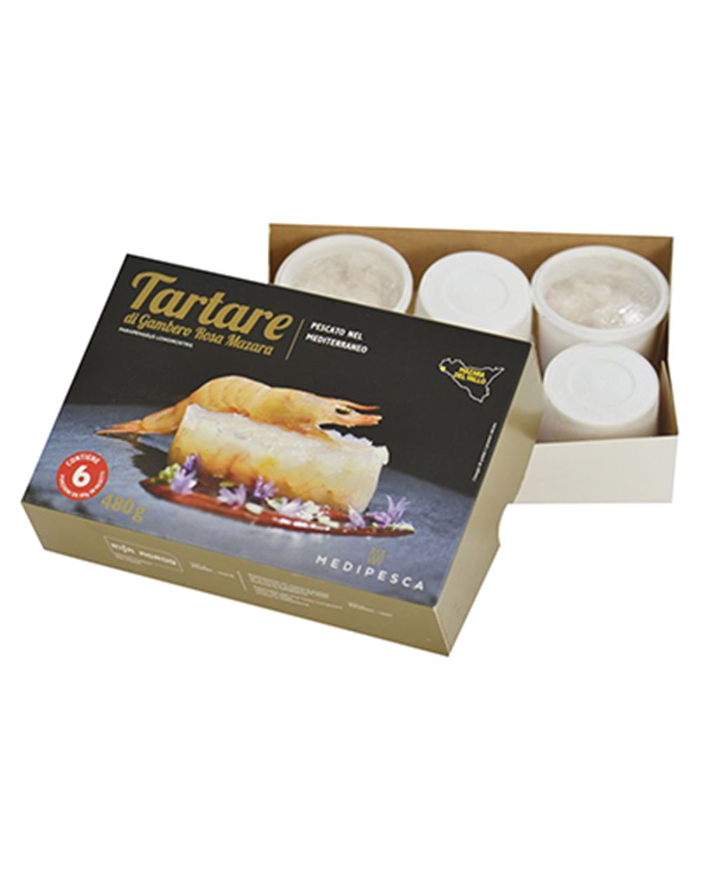 TARTARE DI GAMBERO ROSA 80 g 