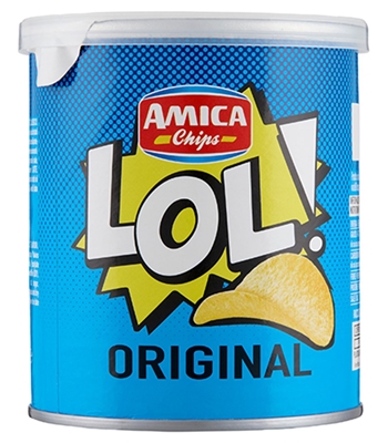 PATATINE LOL ORIGINAL AMICA CHIPS 45 g PATATINE LOL ORIGINAL AMICA CHIPS 45 g