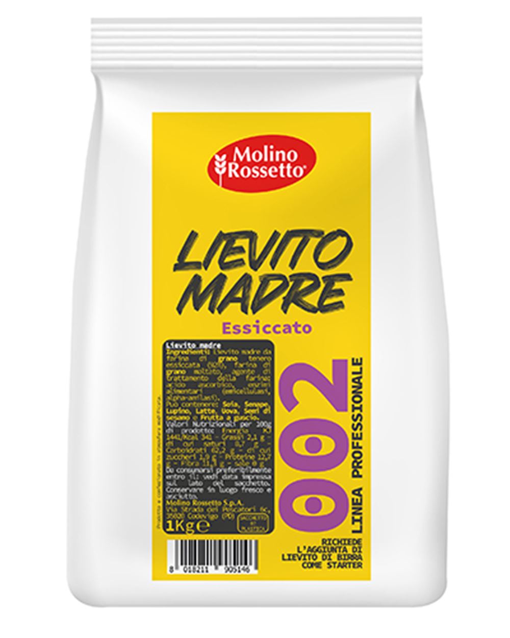 LIEVITO MADRE MOLINO ROSSETTO 1 kg 