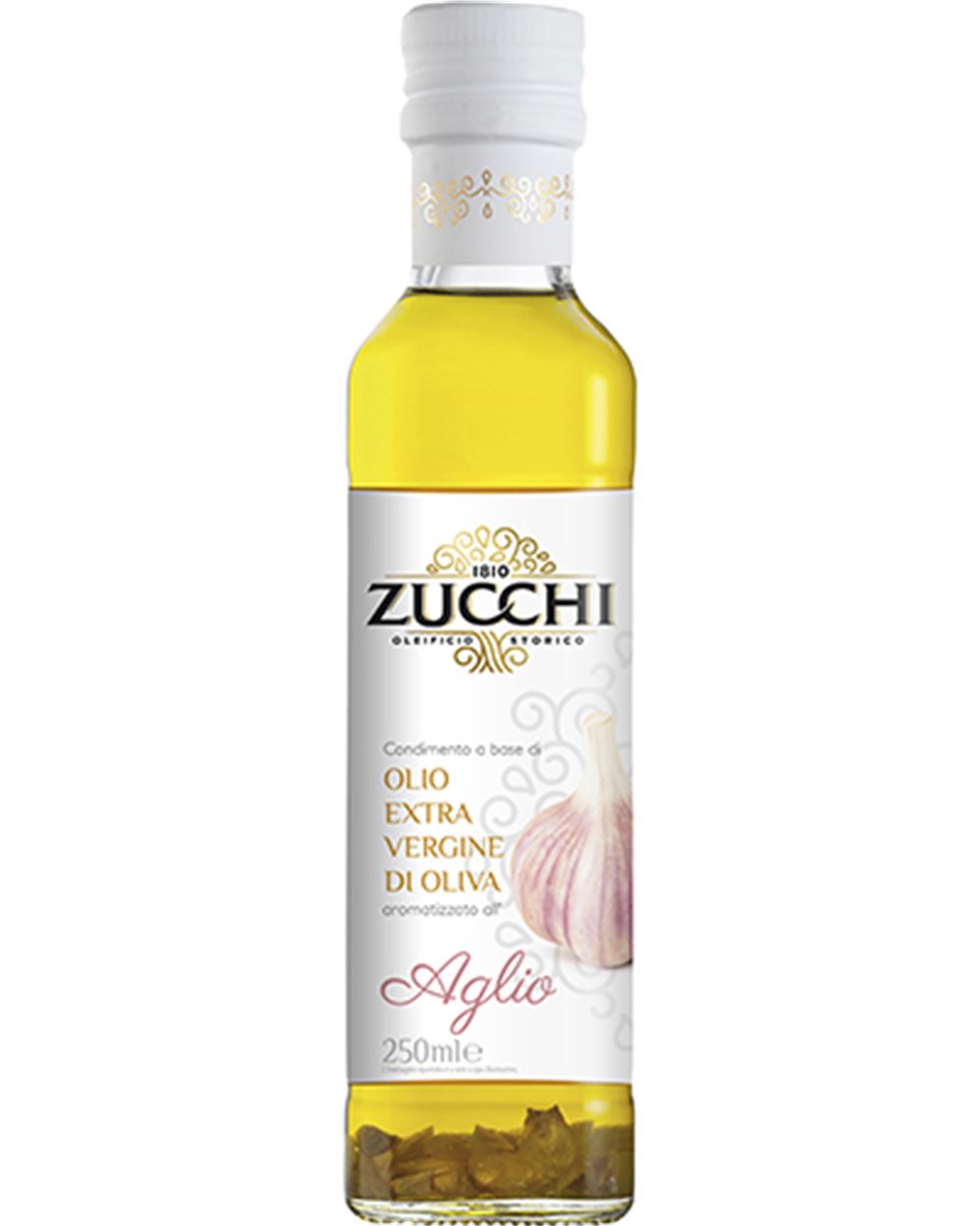 CONDIMENTO ALL'OLIO EXTRA VERGINE DI OLIVA AGLIO        ZUCCHI 250 ml 