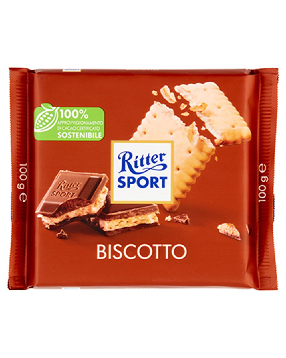 TAVOLETTA BISCOTTO RITTER SPORT  100 g 