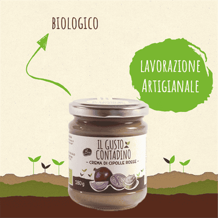 <STRONG>CREMA DI CIPOLLE ROSSE</STRONG><BR>BIOLOGICA