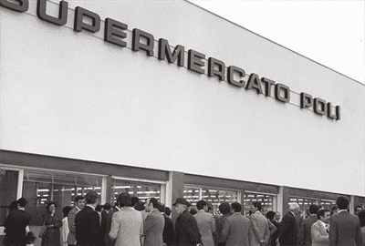 Il nuovo Supermercato di via Fermi a Trento.