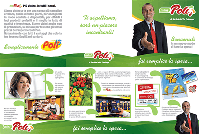 2011 - Campagna di lancio del nuovo format di vendita MiniPoli