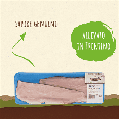 <STRONG>SALMERINO ALPINO</STRONG><BR>FILETTO