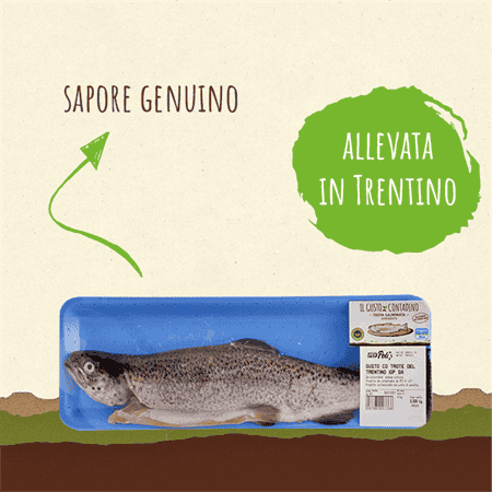 <strong>TROTA SALMONATA</strong><br>EVISCERATA