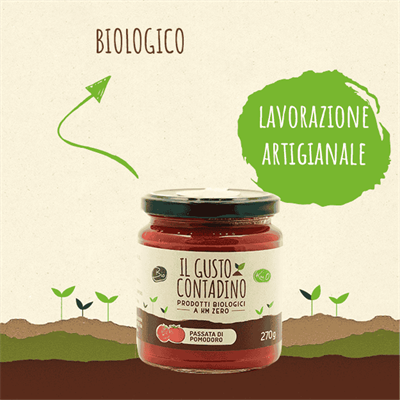 <strong>PASSATA</STRONG><BR>DI POMODORO