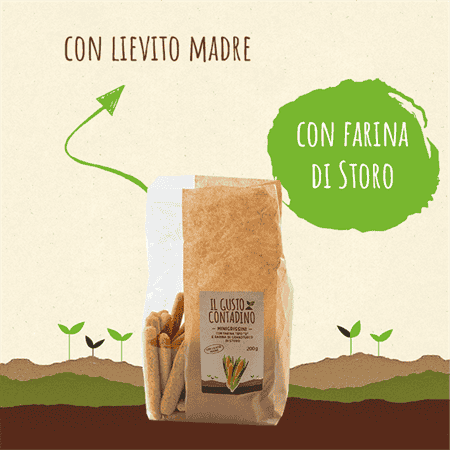 <strong>MINIGRISSINI</STRONG><BR>CON GRANOTURCO DI STORO