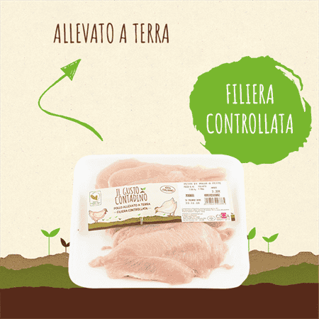 <STRONG>PETTO DI POLLO</STRONG><BR>A FETTE