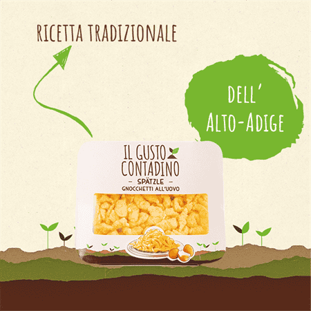 <strong>SPÄTZLE</strong><br>GNOCCHETTI ALL'UOVO