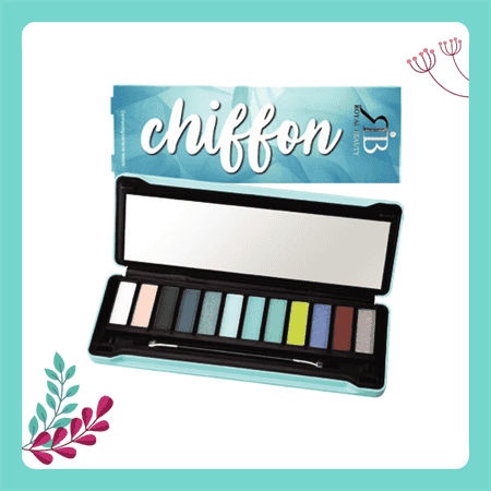 <strong>TROUSSE CHIFFON</strong><br>trousse palette occhi Royal Beauty<br>€7,90