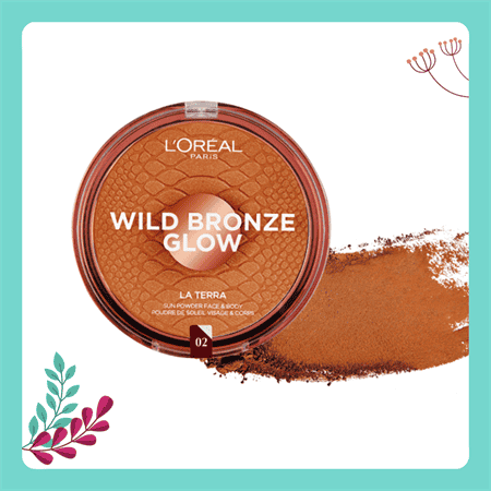 <strong>L'OREAL MAXI TERRA</STRONG><br>Wild Bronze Glow<br><strong> €12,90</strong>